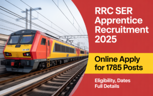 Read more about the article RRC SER Apprentice Recruitment 2025: Apply Online for 1785 Posts, Eligibility, Fees & Full Notification