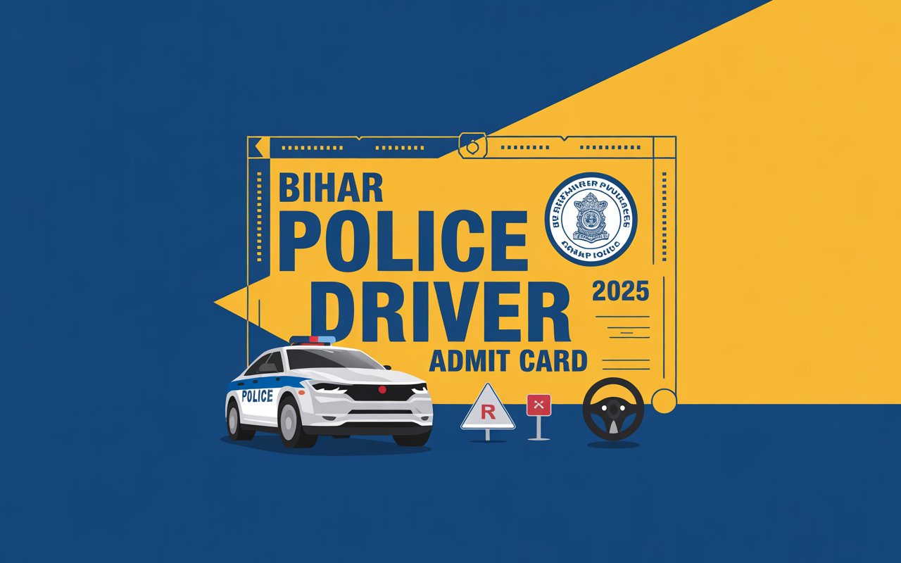 You are currently viewing Bihar Police Driver Admit Card 2025 Download : सीधा लिंक यहाँ से