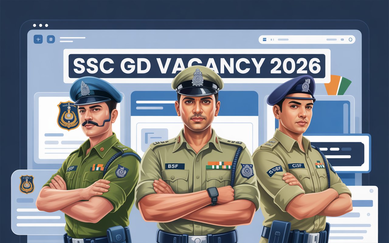 You are currently viewing SSC GD Vacancy 2026 Online Apply Date, Eligibility & Official Notification Update