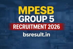 Read more about the article MPESB Group 5 Bharti 2026 Online Form For 291 Post
